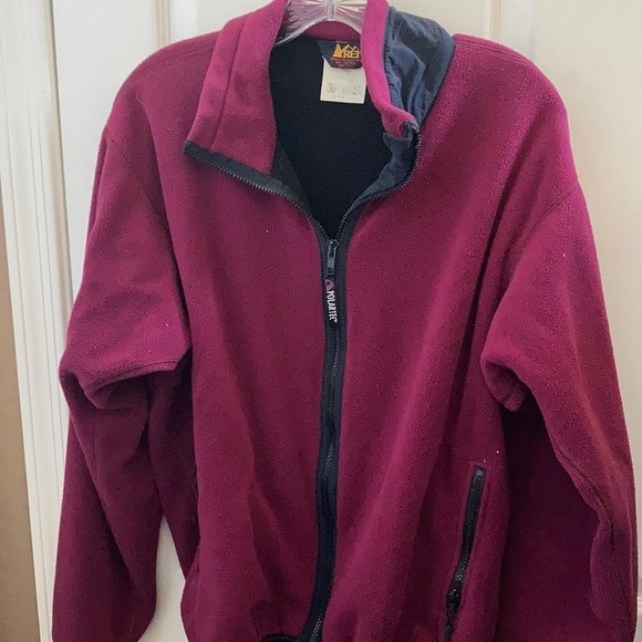 REI zip front unisex fleece small - Picture 1 of 5